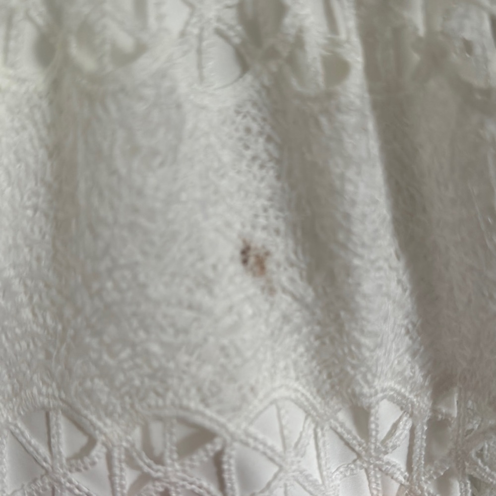 Guess White Ruched Mini Sundress - Picture 5 of 5